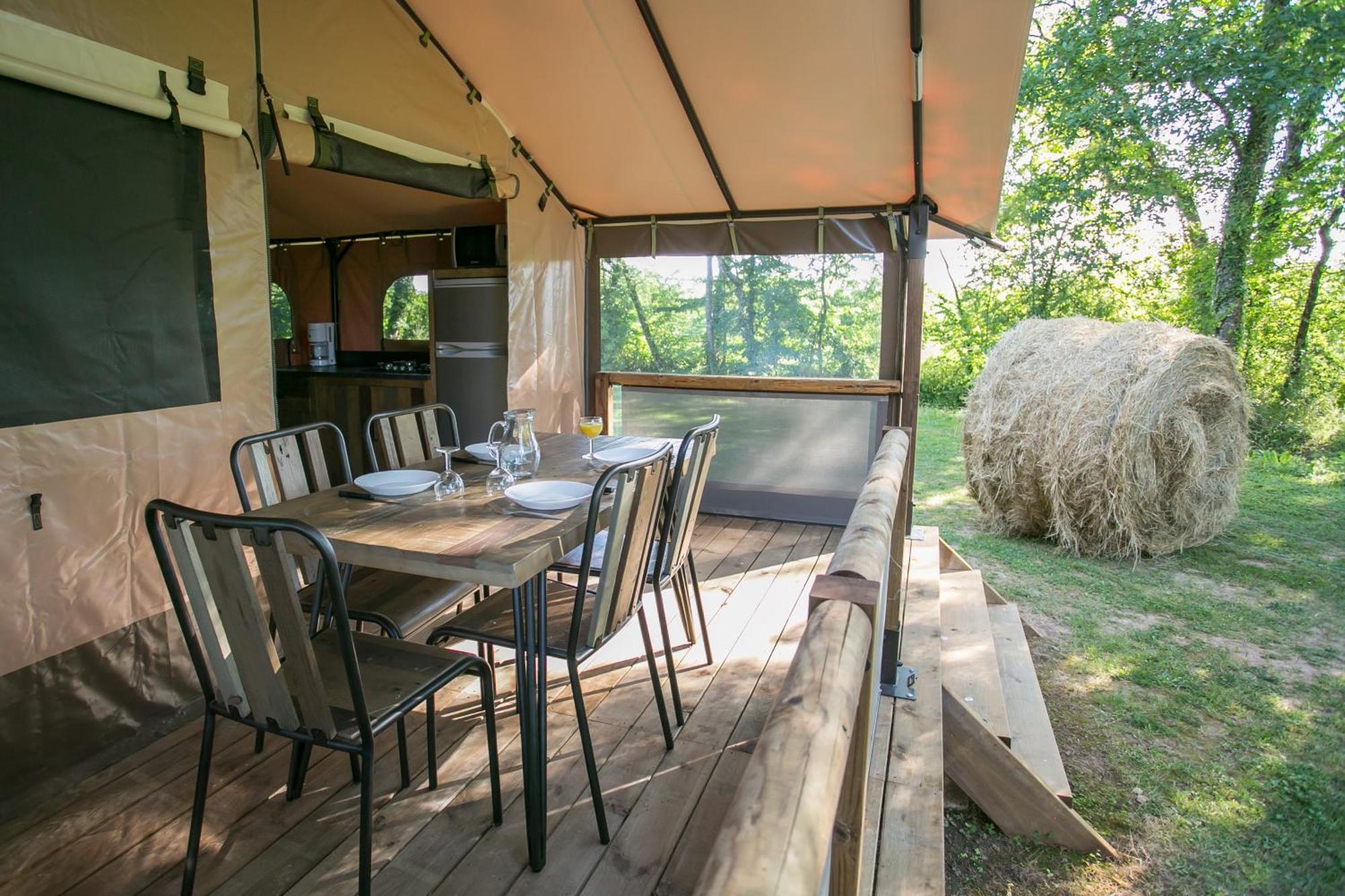 Camping La Ferme De Perdigat Limeuil Εξωτερικό φωτογραφία